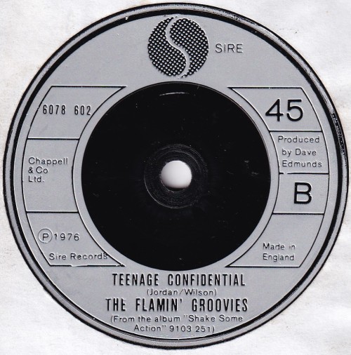 FLAMIN&rsquo; GROOVIES - Shake Some Action 7&quot; (1976/US)uk press