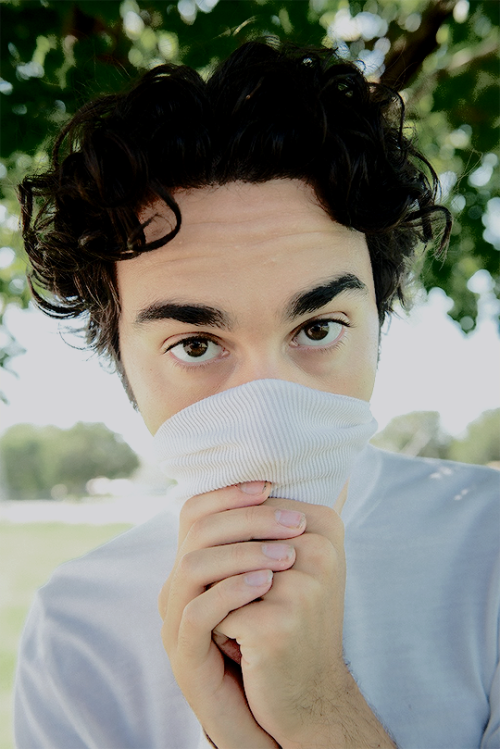 Alex Wolff photographed by Allegra Messina for Pulse Spikes