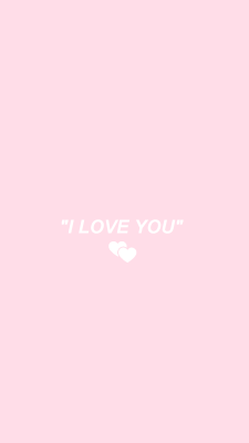 bubbletouch:  “I love you” lock screen for @bubblypinkbabydoll &lt;3 