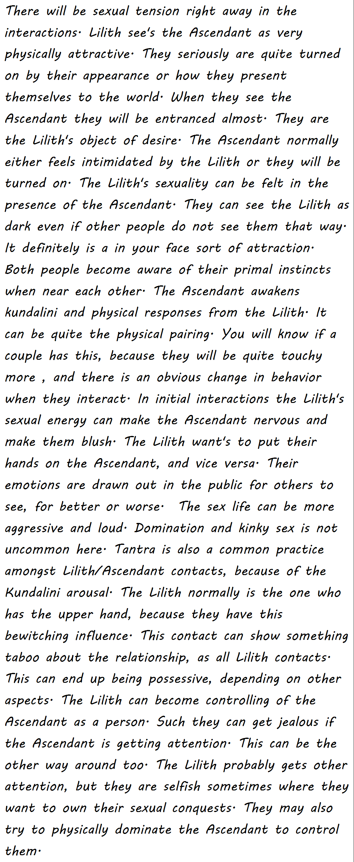 forever nostalgic : Lilith conjunct Ascendant *requested*