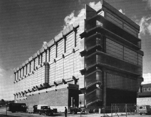 procrete: Moore Street Electricity Sub-station, Sheffield, South Yorkshire, England (circa 1967) Reg