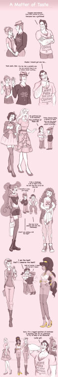 # 59 Gaston is a tool. An ego dripping man-pig&hellip;People taking in the hallway. Some are clo