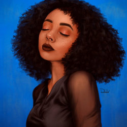 fyblackwomenart:  Portrait practice by Dmitry-Dolmatov