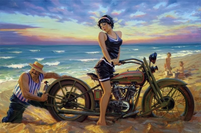 curvycorner:  By: David Uhl  I think I might be his new biggest fan! Great great