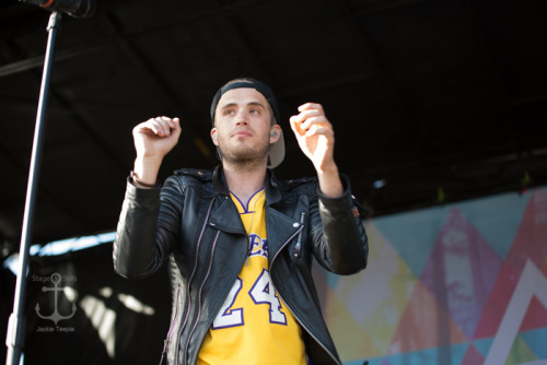 Brian Dales of The Summer Set [Warped Tour ‘14 | Pomona, CA | 06/20/14]