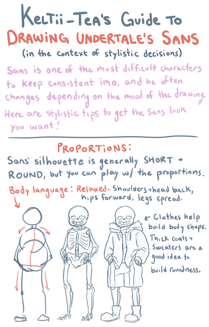 How to Draw Sans (Undertale) - Step by Step Drawing Tutorial 