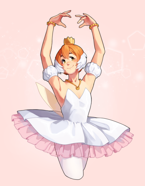 alexiadraws:commission of rin as princess tutu! I love her so much this was such a great commission.