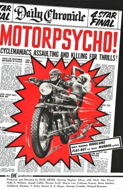 movieposters:  Motorpsycho! (1965), Russ Meyer