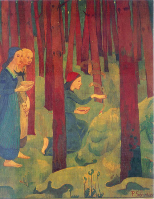 George Lacombe, La Forêt au Sol Rouge (The Forest with Red Earth), 1891Paul Sérusi