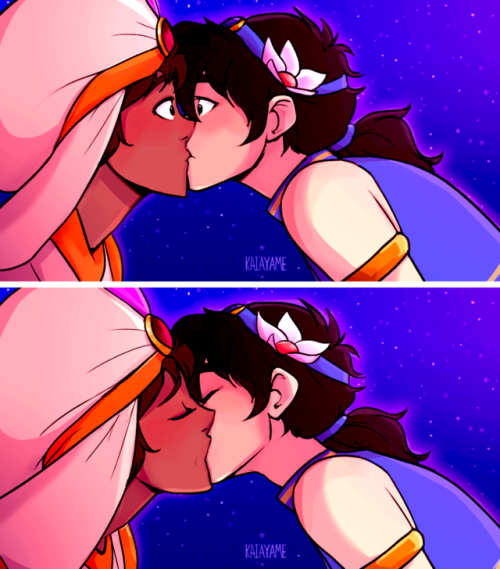 kaiayame:Let me share this whole new world with you✨ adventures in my klance aladdin au, from my ins