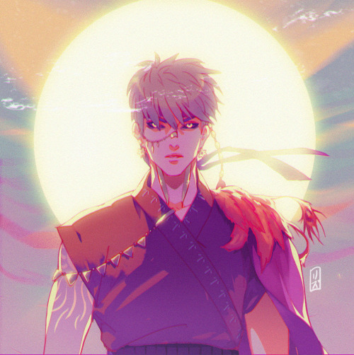 I couldn’t sleep last night so here’s a quick beautiful perfect sun god Genos from the b