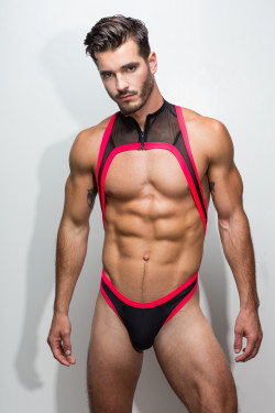 underwear-guys:Thong Singlet - Marco Marco