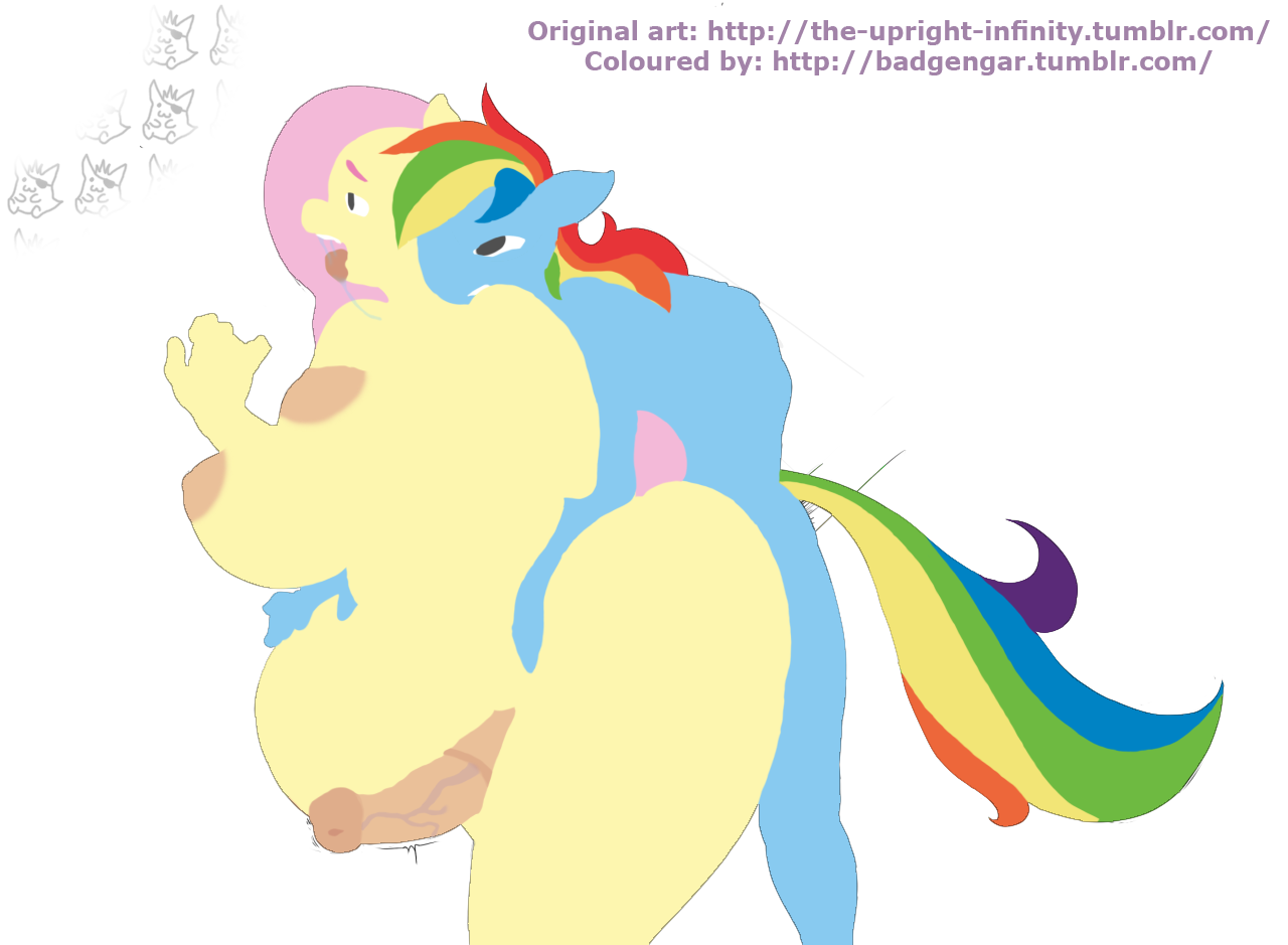 badgengar:  badgengar:  Original - by the-upright-infinityFat Futashy dong blowing