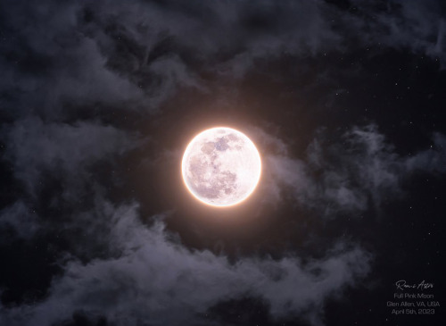 Full Pink Moon L Rami Ammoun