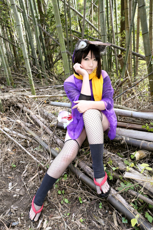 Cute Cosplay Girl Higurashi Rin (Kitsune-Chan) 1-29