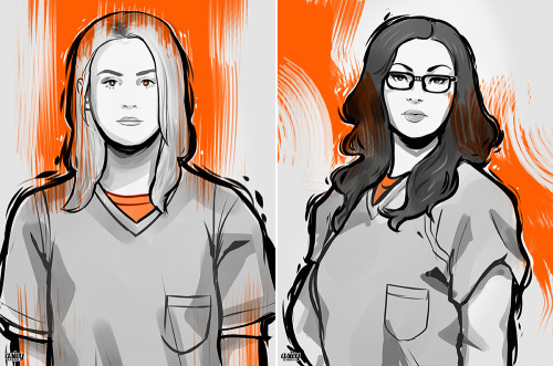 uncutcolombiancoke:randywhorton:asieybarbie:on my second watch of OITNB Season 2 and did some 