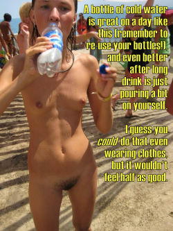 nudeworldorder:  Photo and caption submitted by glib24.