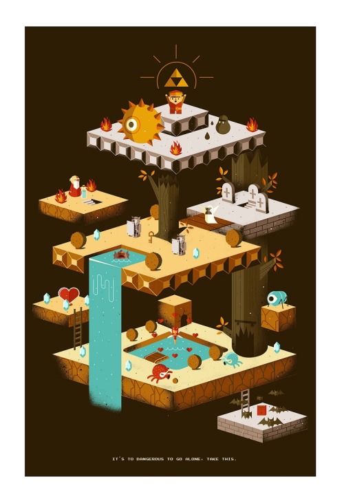 dotcore:  Nintendo.by Jorsh Pena. It’s part of the 3NES art show opening on September 6th 2013, at Bottleneck Gallery. via Xombie Dirge. 
