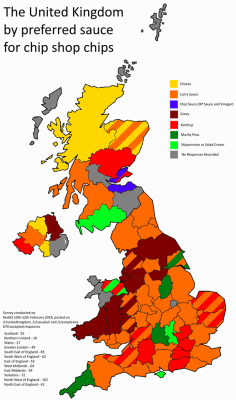 mapsontheweb:  The United Kingdom by most