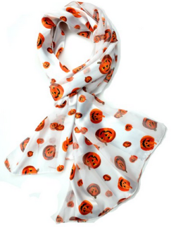 somethingmore999:  Halloween Satin ScarfBlack