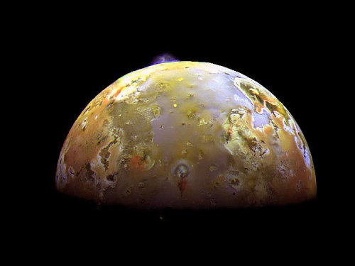 gravitationalbeauty:  Io: The Prometheus Plume  