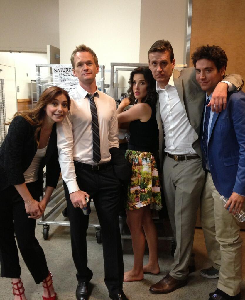 fuckyeahhowimetyourmother:
“@ActuallyNPH: Here’s a candid pic of the HIMYM cast before going onstage at ComicCon. Love this gang.
”
How I met your mother series