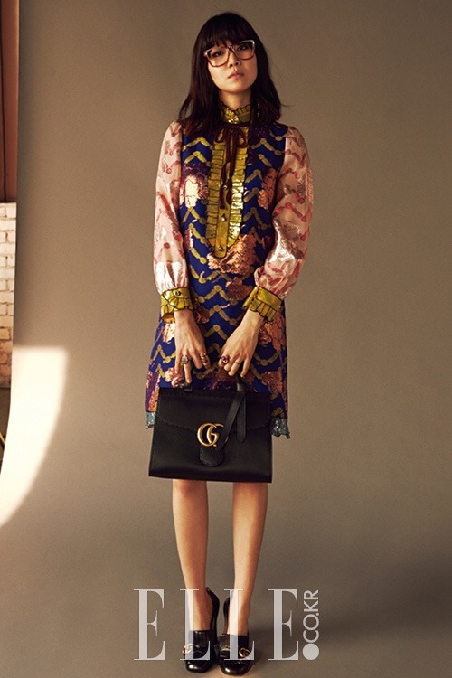 stylekorea:  Gong Hyo Jin for Elle Korea April 2016. Photographed by Hong Jang Hyun