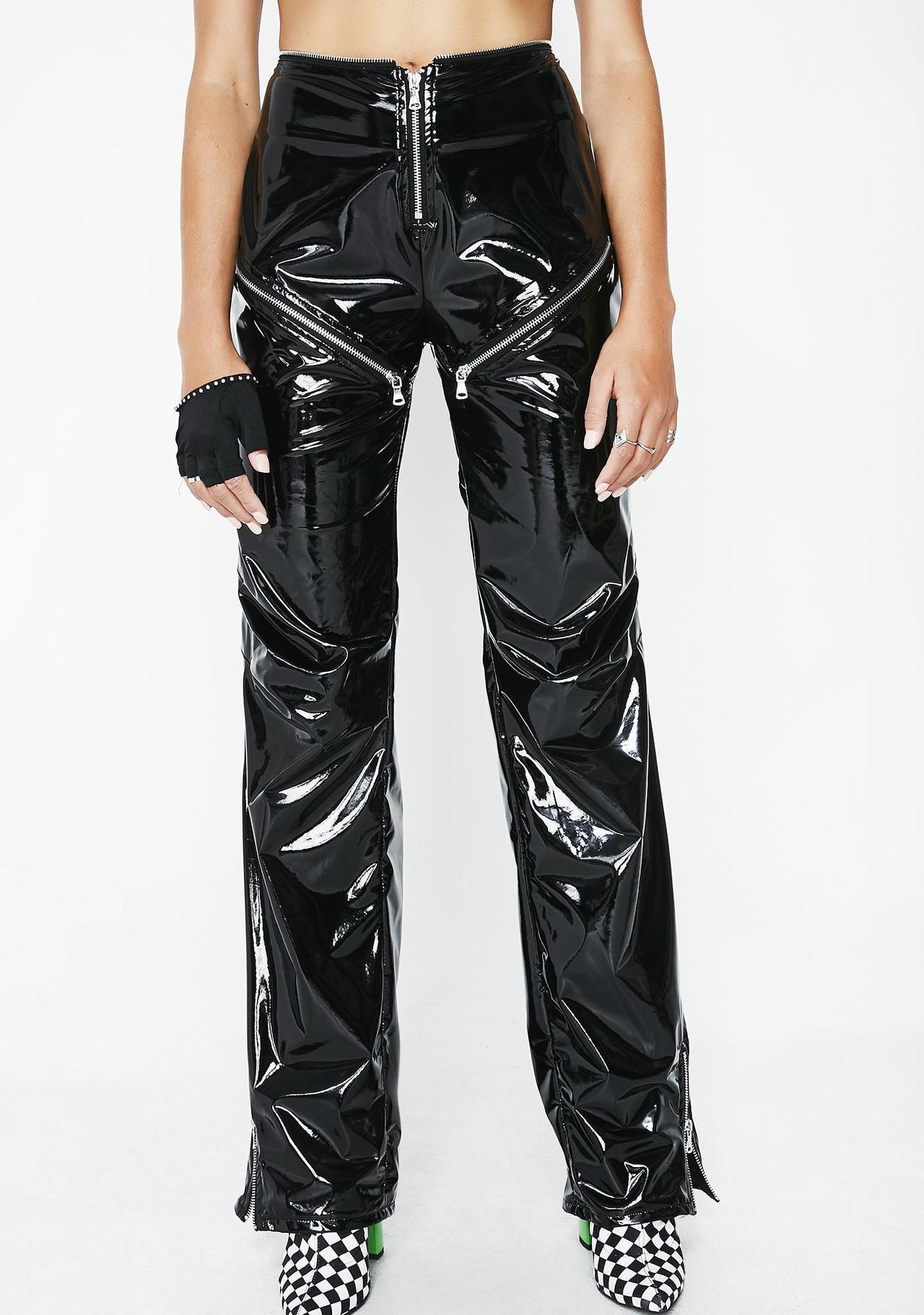 Olly Alexander wearing I.AM.GIA “Isla” PVC pants... - Olly Wears