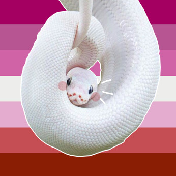 trnsprince:lesbian snake icons!! credit is nice but not neededplease rb if using!!first image (x)
