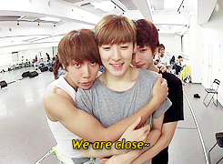 hoontokki:  Adorable lovey dovey trio (｡’▽’｡)♡ 