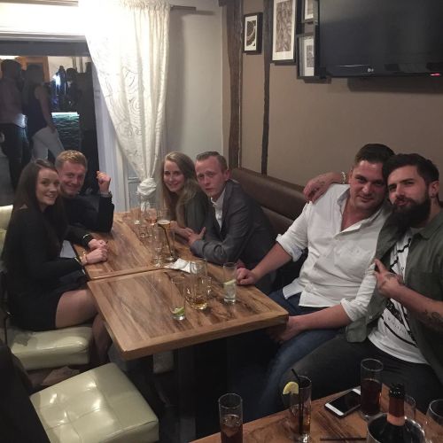 The gang @theflitchhouse this eve! @kilsboy @batwell1 @actionmanhugh @sherri_xx by charleyatwell