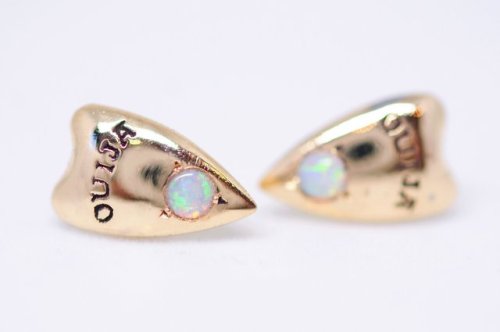 erinnightwalker:sosuperawesome:Tarot Card, Limited Edition Halloween and Oujia Planchette Jewelry, b