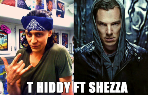 zuzuhiddles: hiddlesfanworld: Much anticipated rap duo To be released soon… IT’S GETTIN