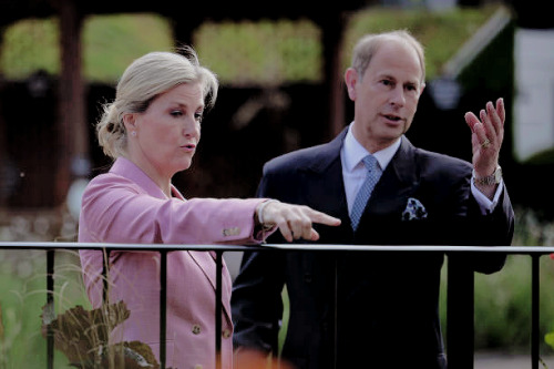 theroyalsandi:The Earl and Countess of Wessex are at the Chelsea Flower Show 2022 | May 23, 2022