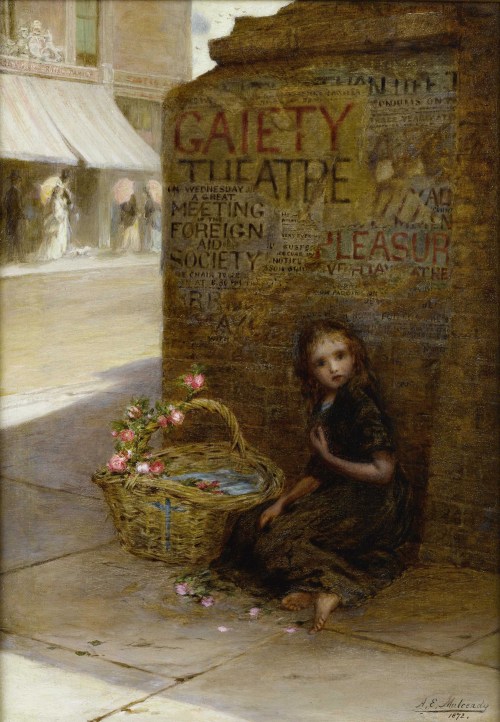 narabean:Augustus Earle’s paintings of young girls selling flowers are so sad and beautiful