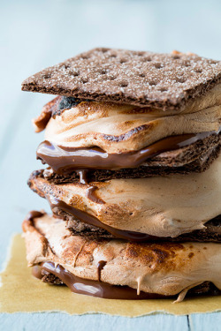 gastrogirl:  chocolate lovers’ s’mores.