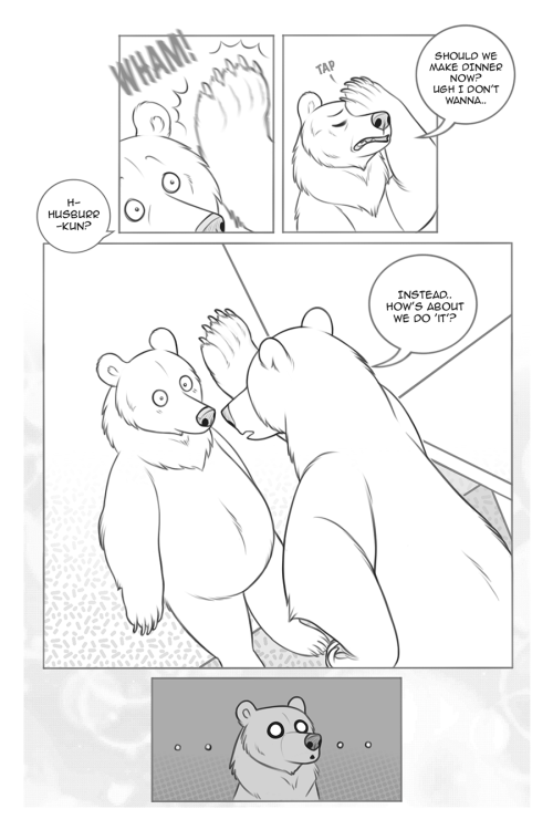 bearlyfunctioning:  The Bear Minimum as: Shoujo Manga! NANI!? BAKAYARO!! Shoulda specified what ‘It’ was xD(Don’t forget to read it RIGHT to LEFT like manga!)  