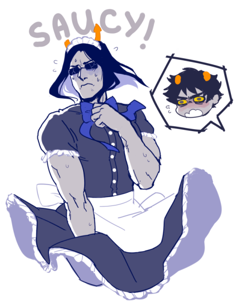 But How About That Saucy Maid