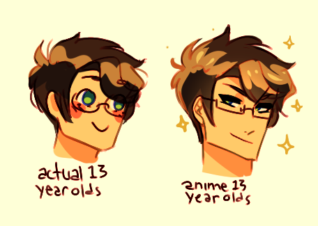 c4cti:  anime 13 year olds  actual 13 year olds  