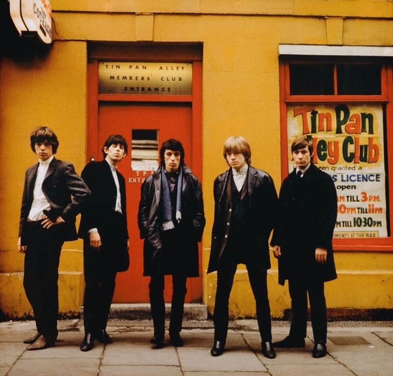 lapitiedangereuse:  The Stones ,Tin Pan Alley 