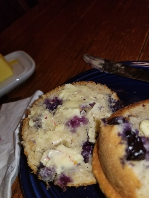 Porn Pics Homemade Blueberry Buttermilk Muffins with
