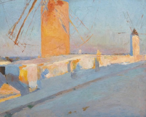 Week 001 - ImpressionismArtist: Joaquin Mir  Trinxet (1873-1940)Joaquin Mir is a Spanish painter. He