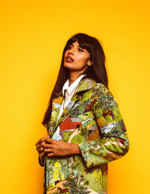 tgpgifs: Jameela Jamil photographed by Sela Shiloni (2018)