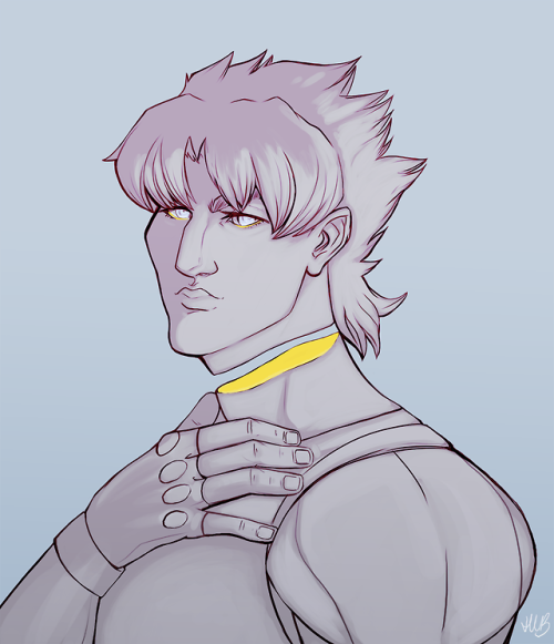 I re-did a very old jjba piece :))
