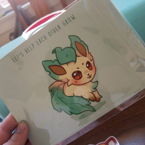 retrogamingblog2: Eeveelution Postcards made by Awkitsu