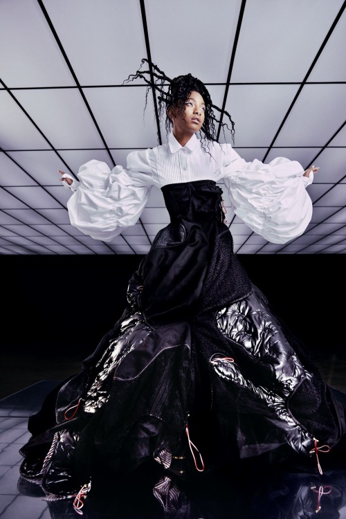randall-park:WILLOW SMITH  — by Ahmad Barber &amp; Donté Maurice for Nylon