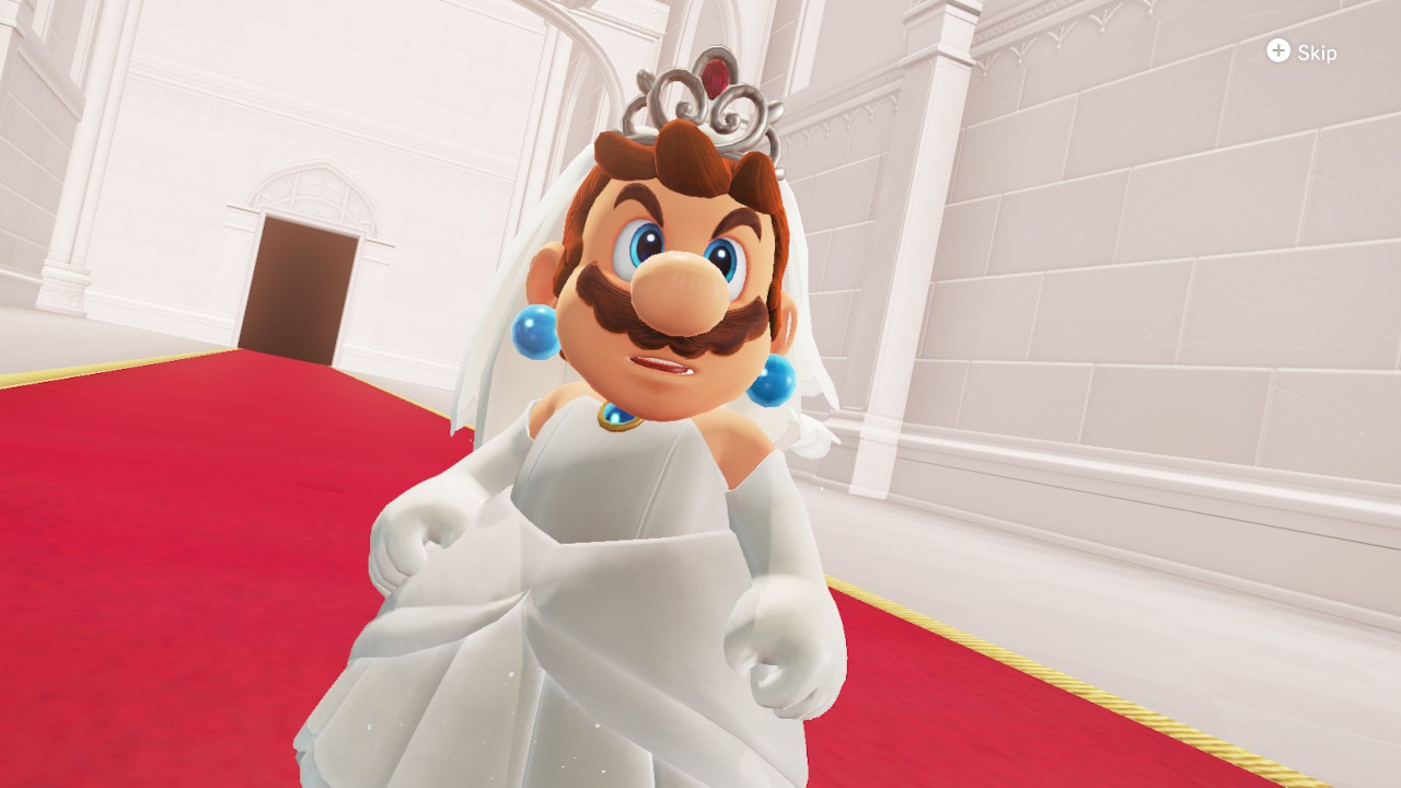 titenoute: superretroshark: Bowser’s reactions to various outfits in Super Mario