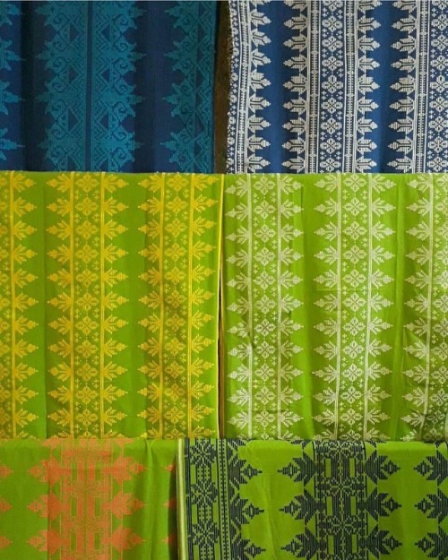 100% Cotton Inaul Woven By Iranun Weavers From Sultan Kudarat Courtesy Of @manilacollectible.Inaul Is