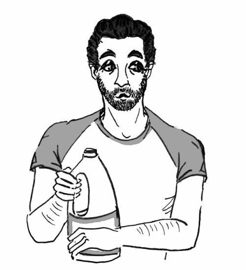Inktober 18: "I Do Backflips Every Day Of My Life, Dude" 