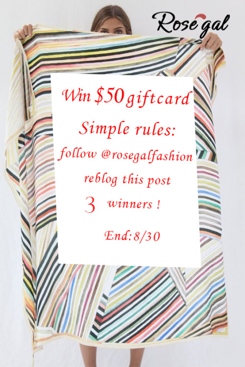 rosegalfashion: RULES: 1·Follow  @rosegalfashion 2·Reblog this post, likes only c